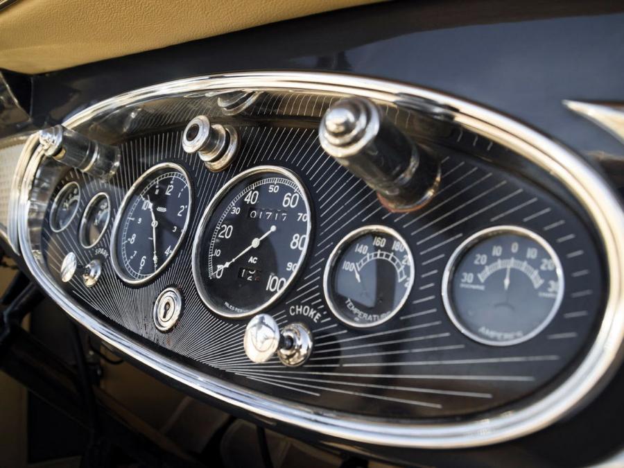 Панель приборов Cadillac V8 355-A Roadster by Fleetwood (4502) 1931 года  (фото 12 из 29)